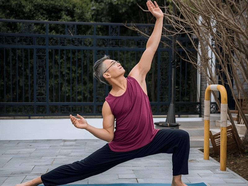 Stretching Calisthenics men over 50